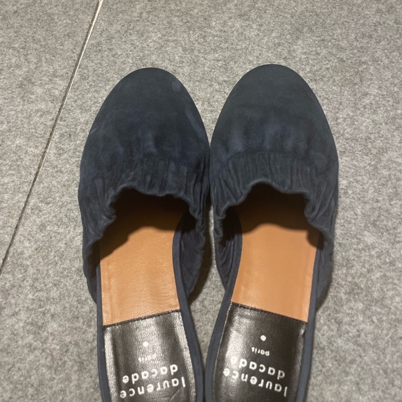 Laurence Dacade Tammy Flat Mules suede naby size 7.5 - Picture 3 of 6
